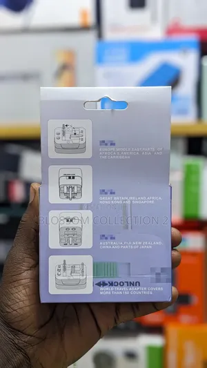 Universal International Adaptor With Surge Protection
