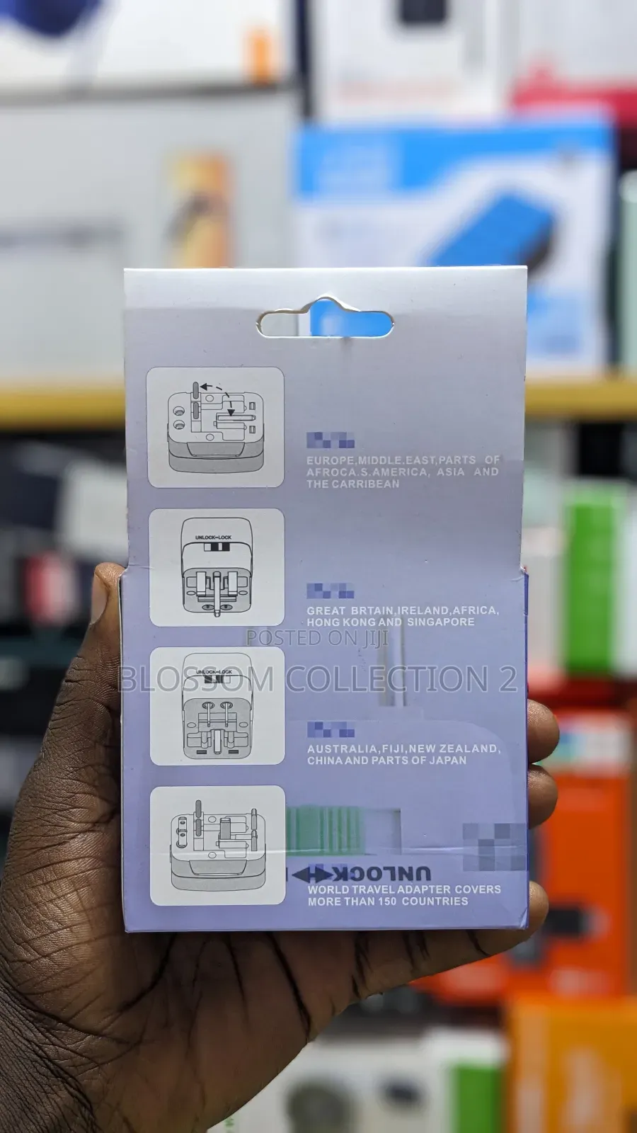 Universal International Adaptor With Surge Protection
