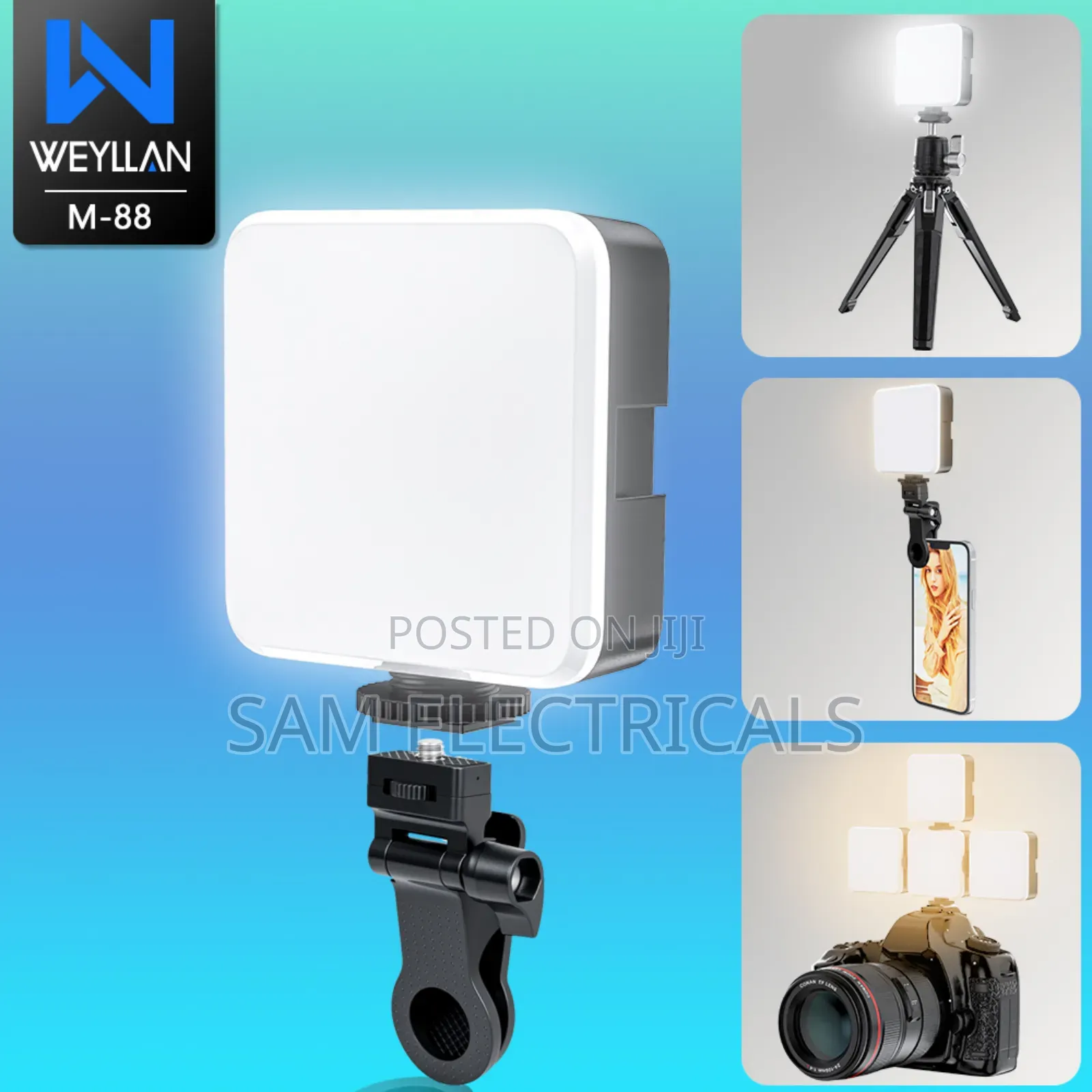 Mini Portable Led Video Clip Light