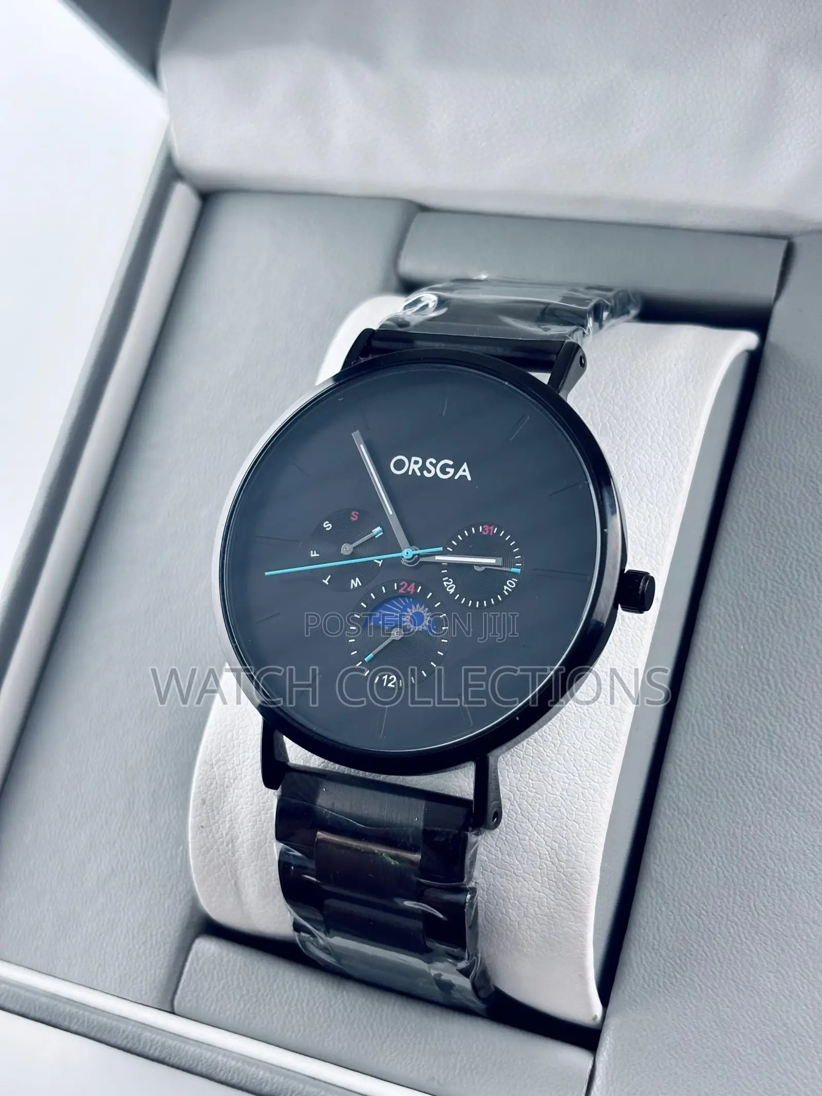 Chronograph Unisex Metallic Watches