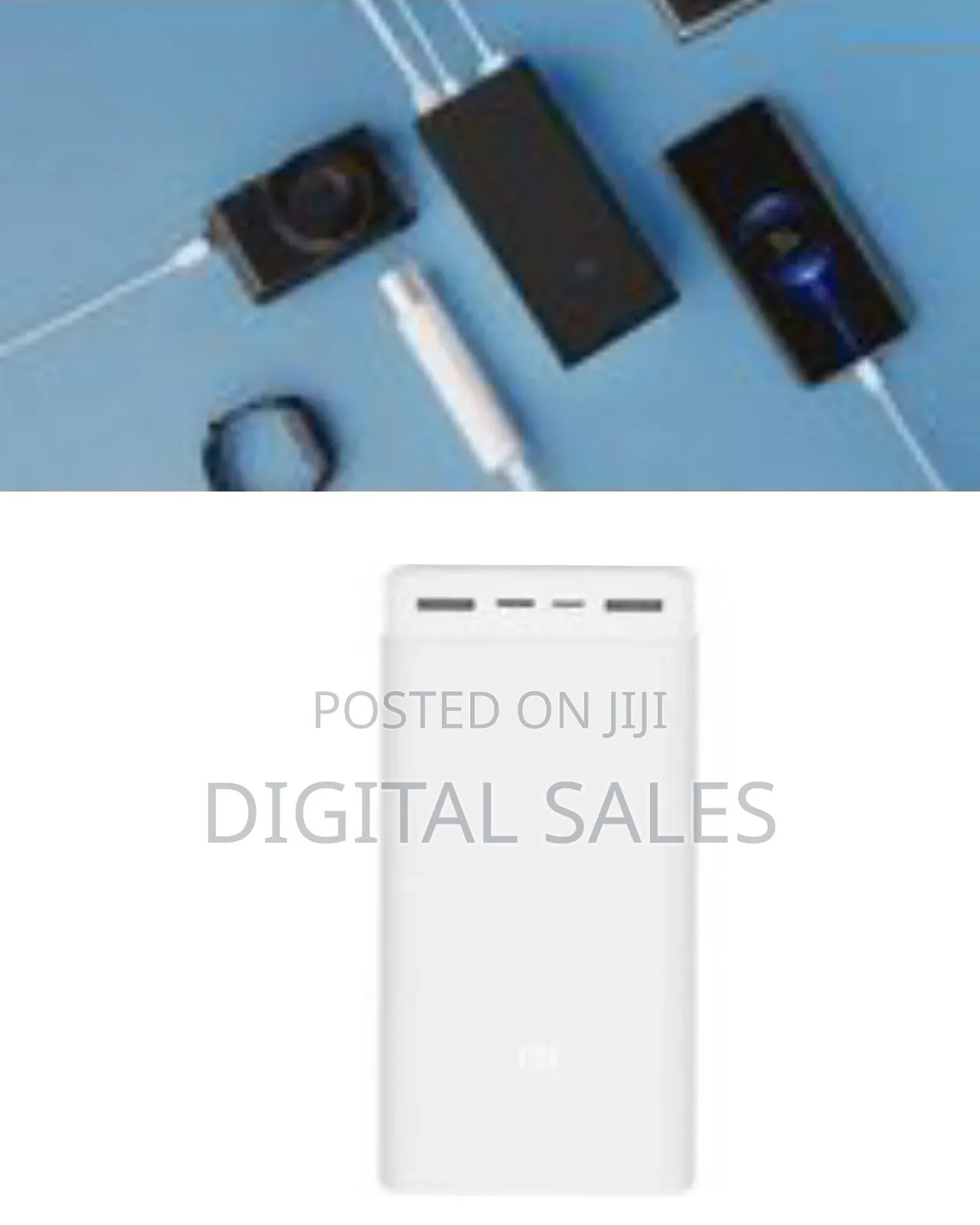 Xiaomi 30000mah Power Bank, Ultra-High Capacity, Up to 3.6a Usb-a Usb