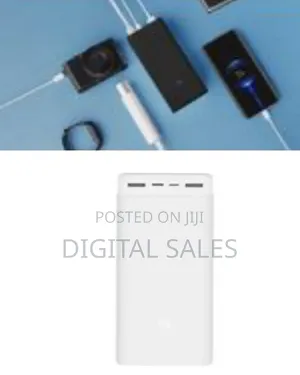 Xiaomi 30000mah Power Bank, Ultra-High Capacity, Up to 3.6a Usb-a Usb