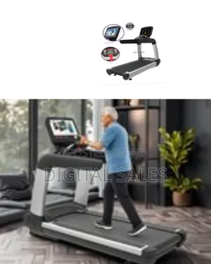 Fitness Equipment Led Screen Electric Commercial Leg High Tech Treadmi