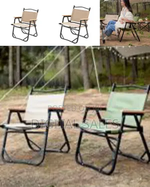Camping Folding Chair Lightweight Outdoor Furniture Holds 500 LBS High