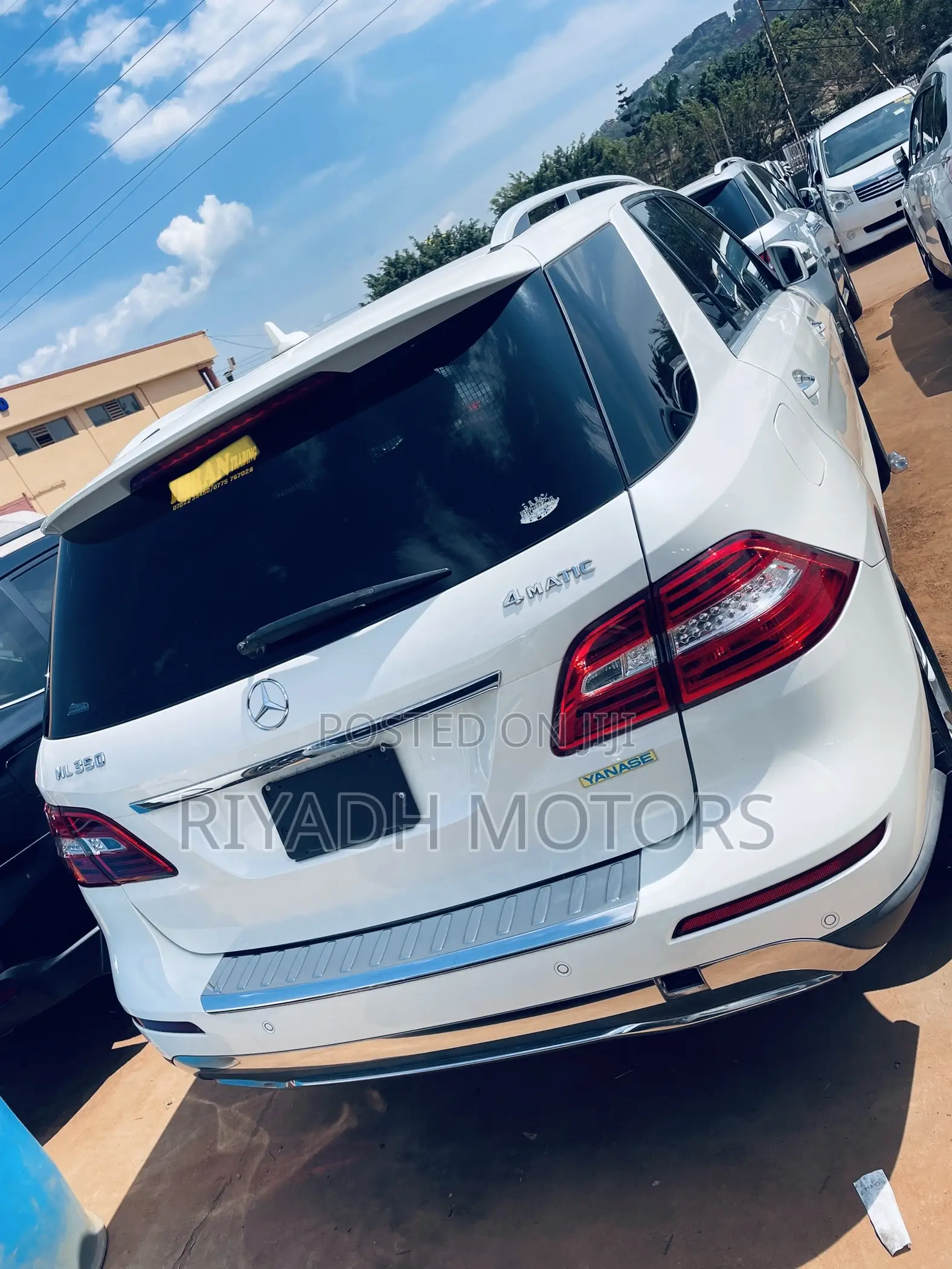 Mercedes-Benz M Class ML 350 4Matic 2013 White