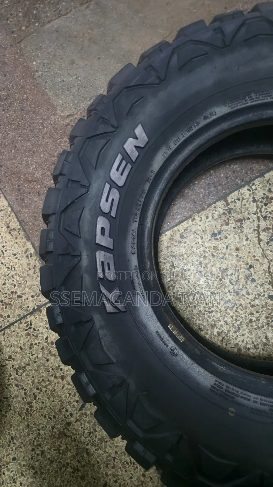265/75r16 M/T Used Kapsen Tyres