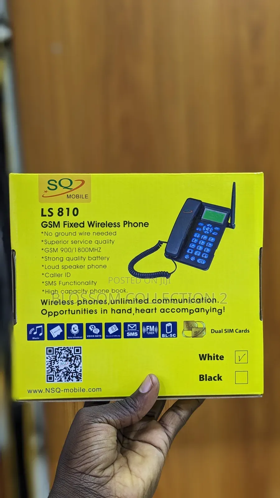 Landline Phone Ls810 for Home and Office (Dual Sim)