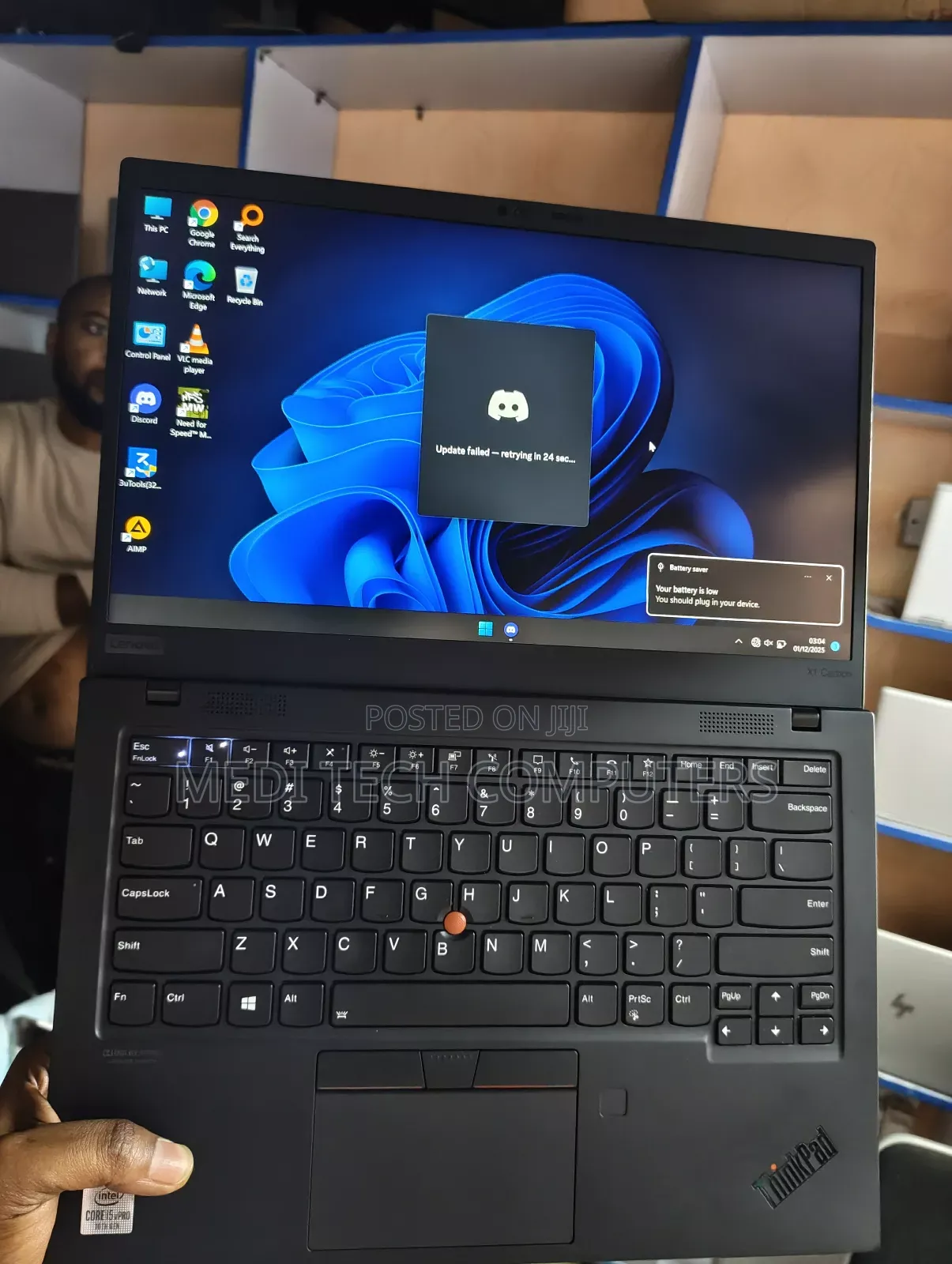Laptop Lenovo ThinkPad X1 Carbon 16GB Intel Core I5 SSD 512GB