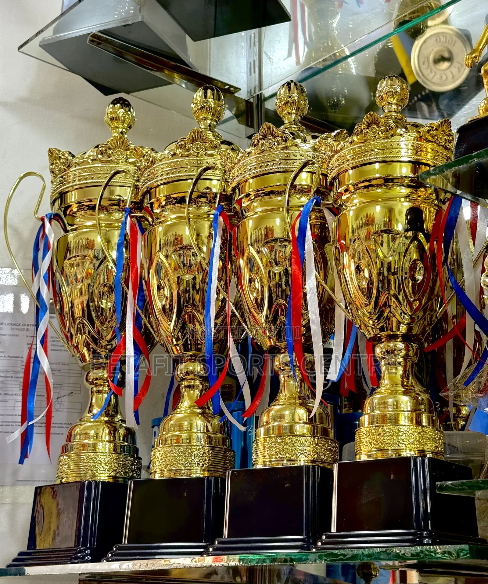 Flower Design Trophy’S 1pc
