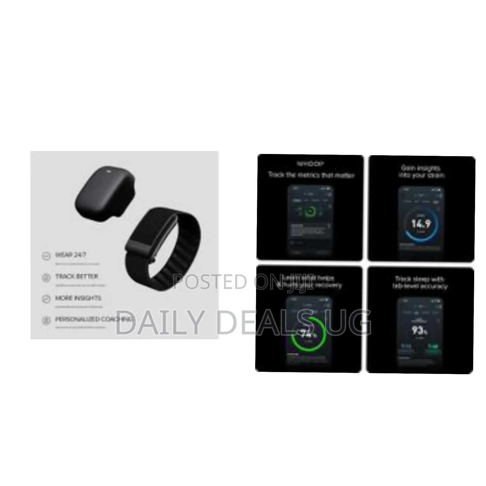 Whoop 4.0 With 12 Month Subscription – Wearable Health