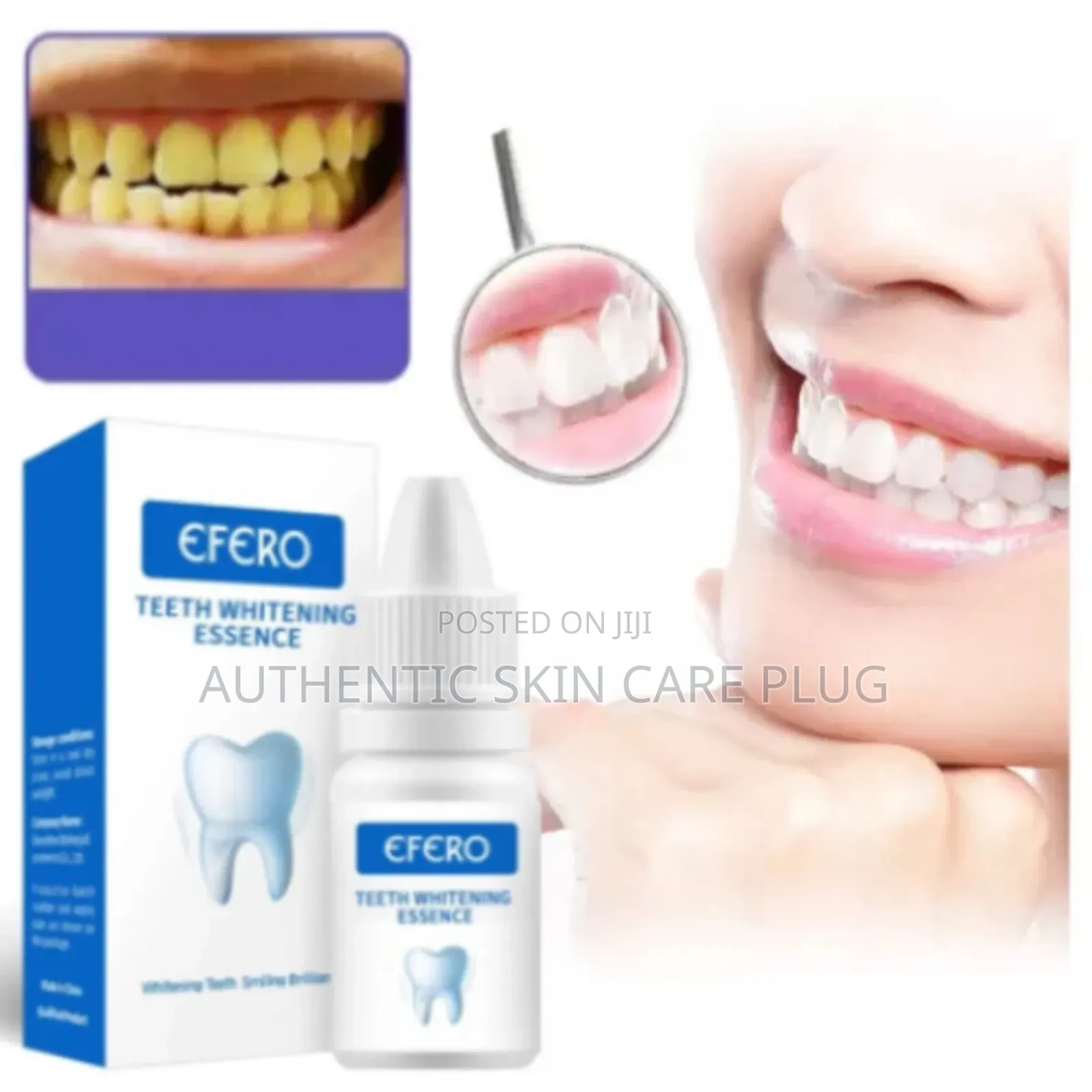 Original Efero Teeth Whitening Serum Gel - Effective Liquid