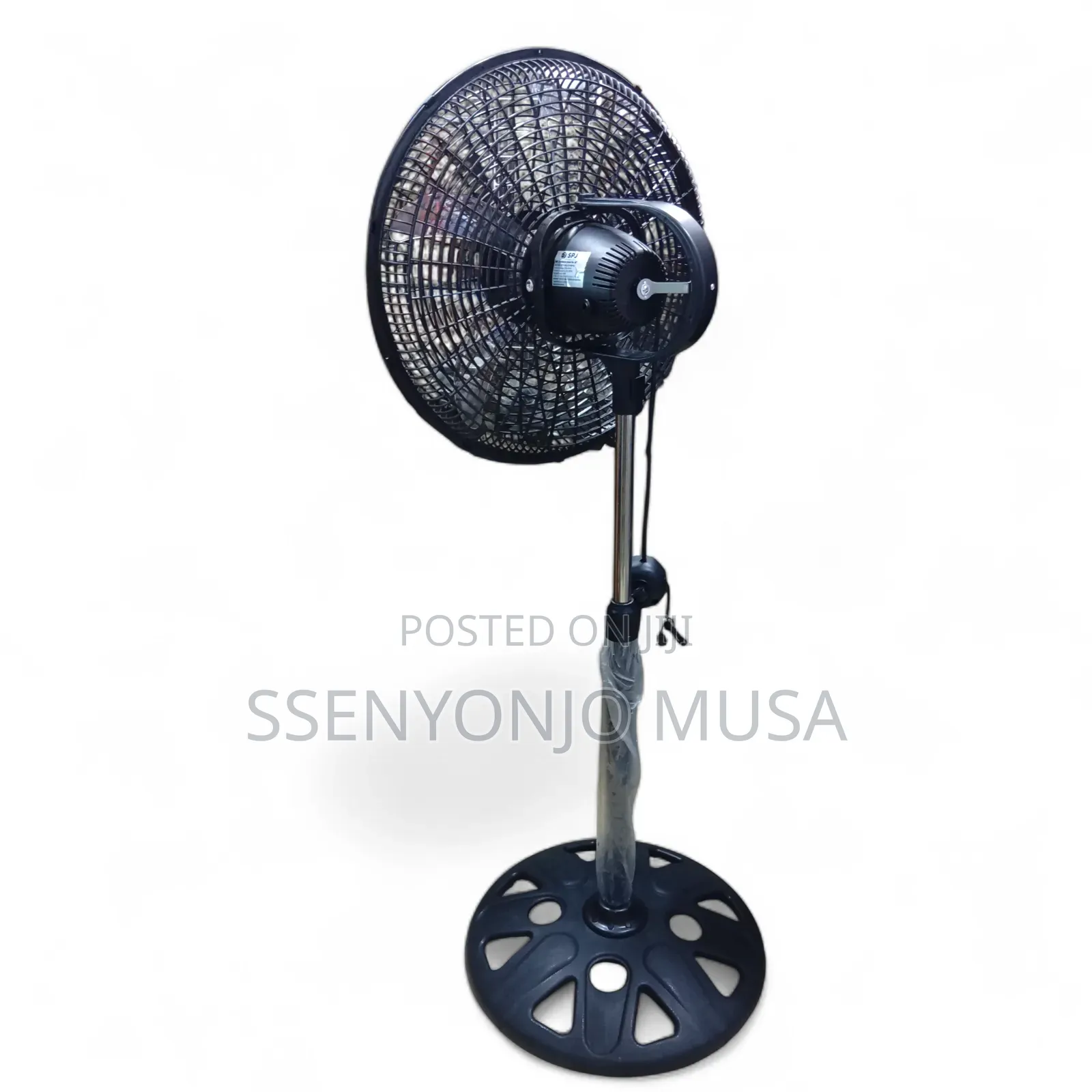 SPJ 18-Inch Wall Mounted Stand Fan 2-in-1, 360° Oscillation, 50w