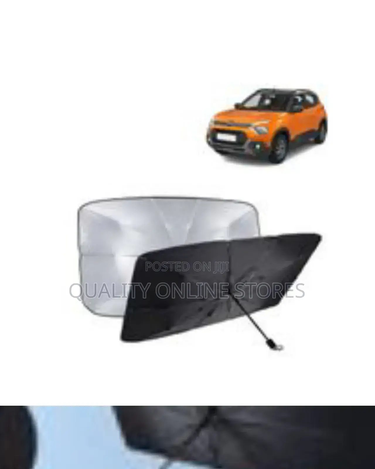 Car Windshield Sun Shade Umbrella, Foldable Automotive