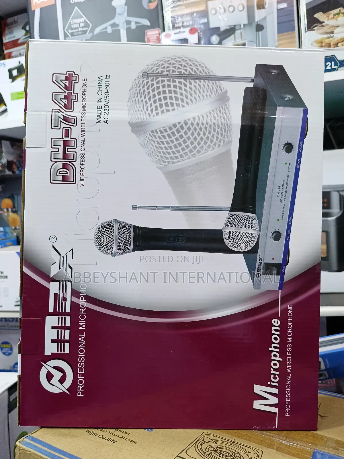 Professional Wireless Microphone System.