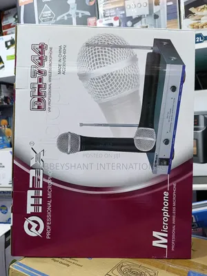 Professional Wireless Microphone System.