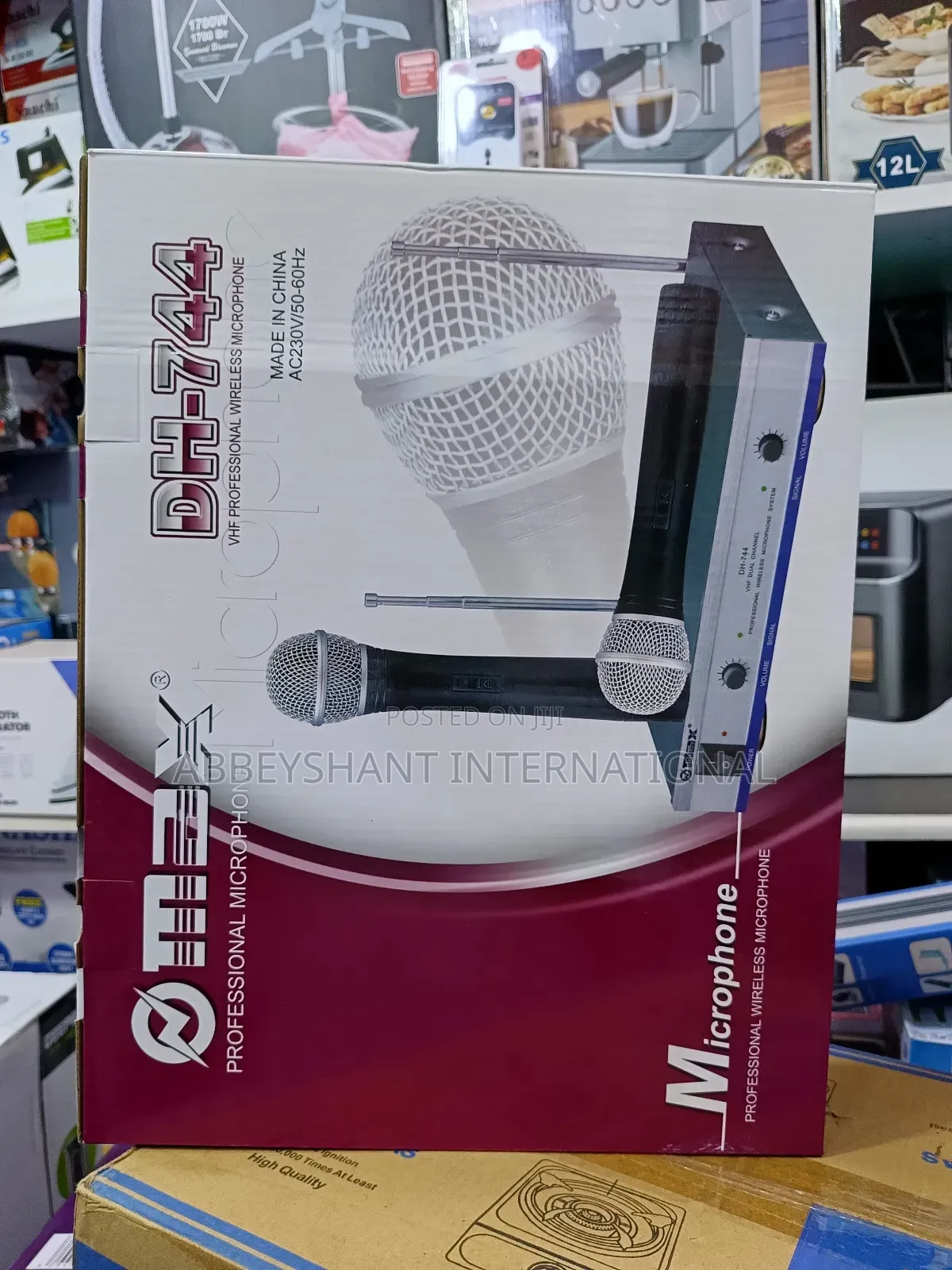 Professional Wireless Microphone System.