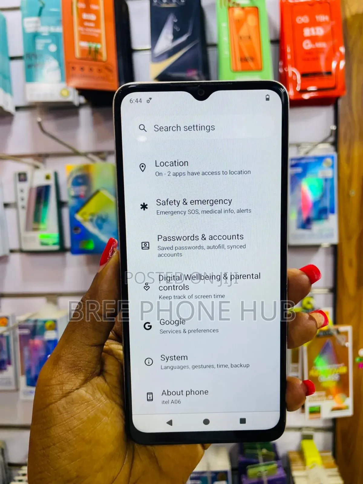 Itel A06 32 GB Rose Gold
