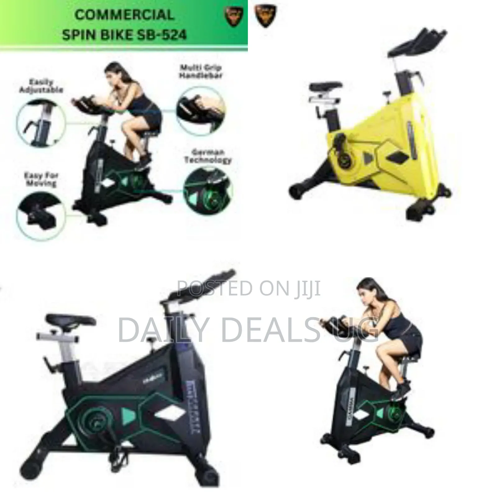 Commercial Heavy Duty Spin Bike for Commercial Gym or Home Gym
