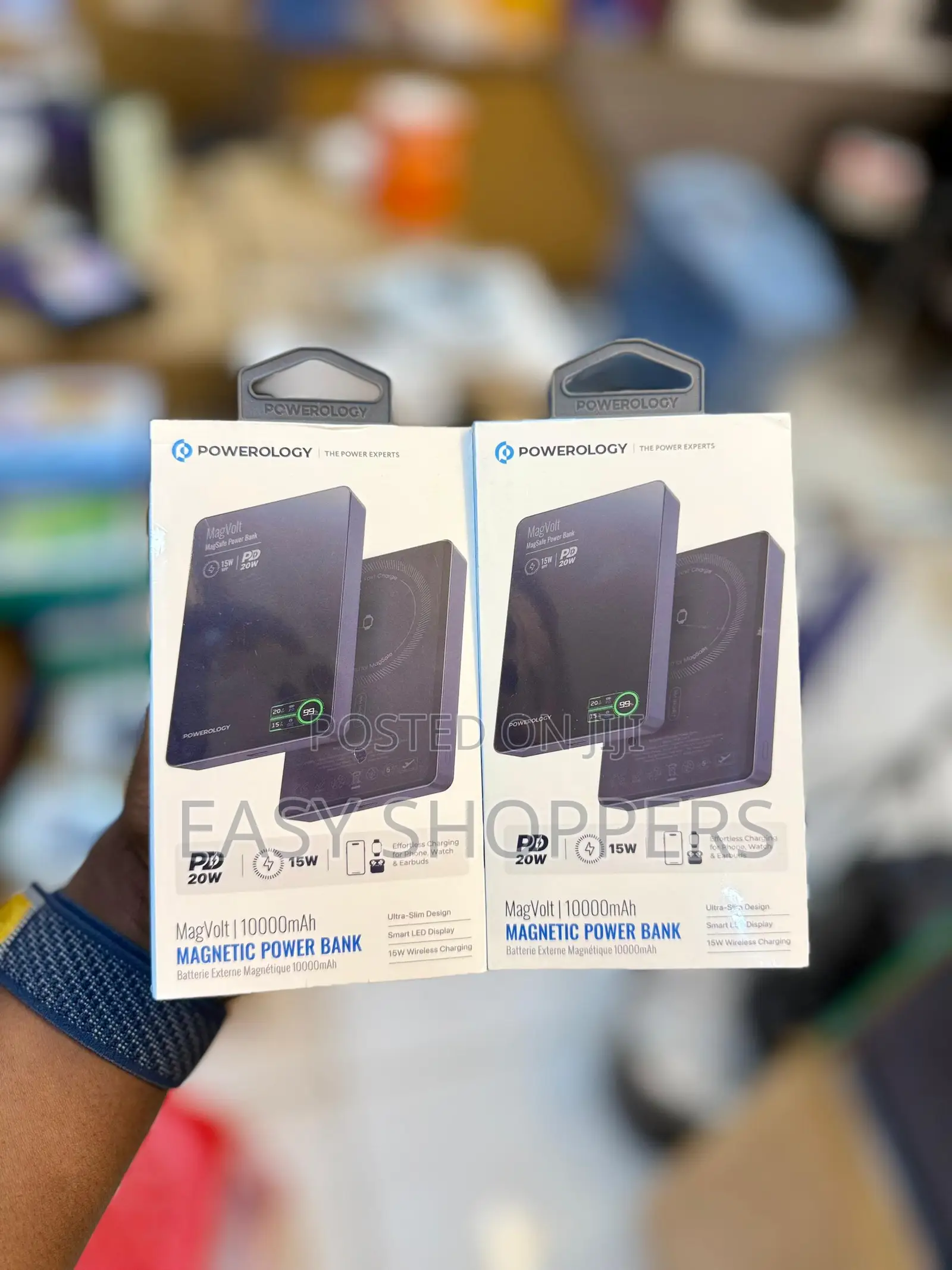 Powerology Magvolt 10000mah Magnetic Power Bank