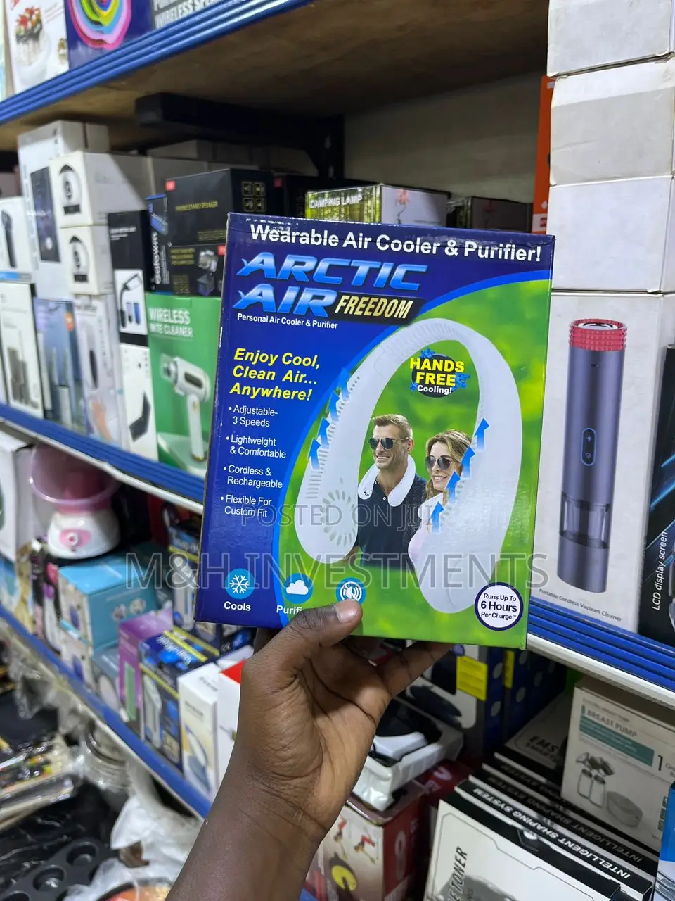 Wearable Air Cooler and Purifier