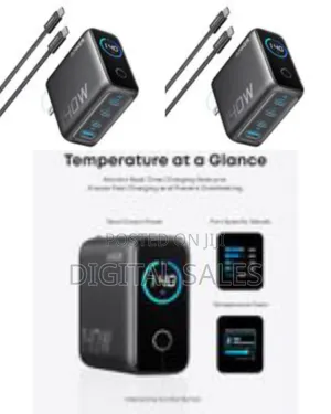 Anker Laptop Charger, 140w Max Usb C Charger, 4-Port Multi-Device L