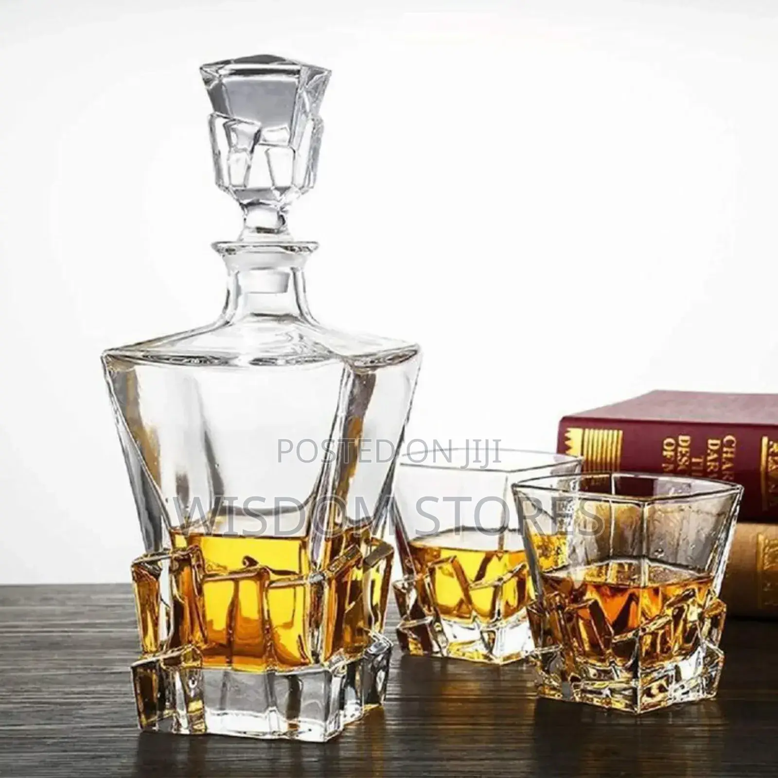 Premium Crystal Clear 7pcs Bar Set