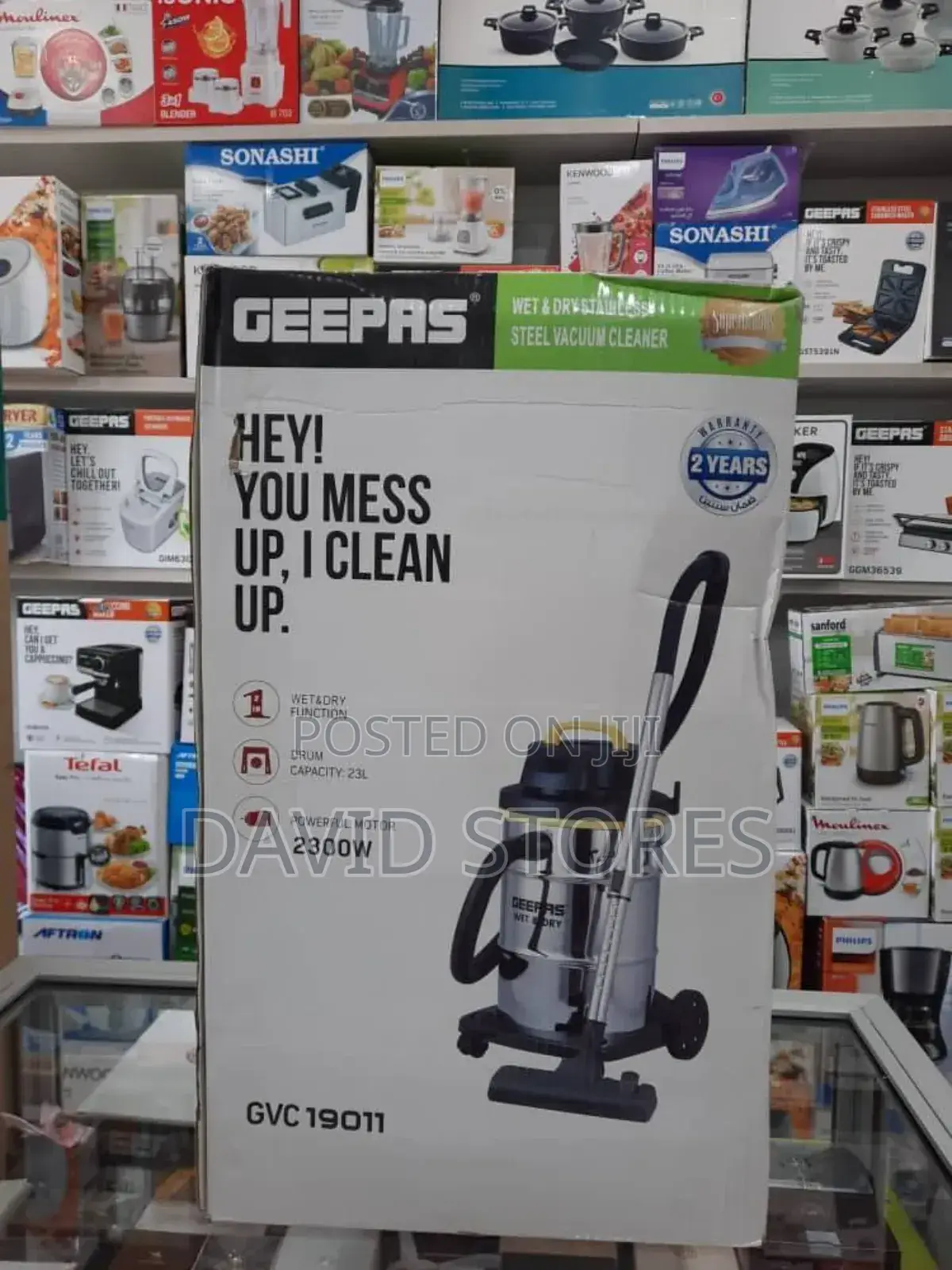 Geepas Wet Dry Vacuum Cleaner – Gvc19011