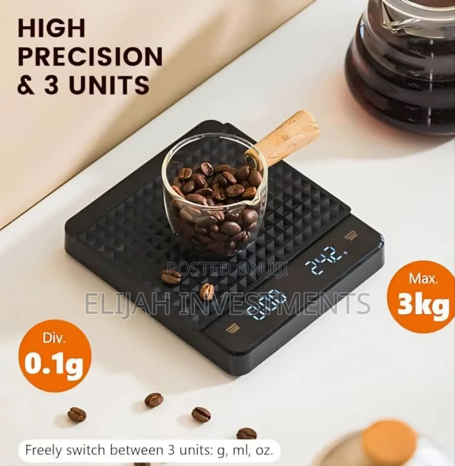 High Accuracy Mini Digital Coffee Scale