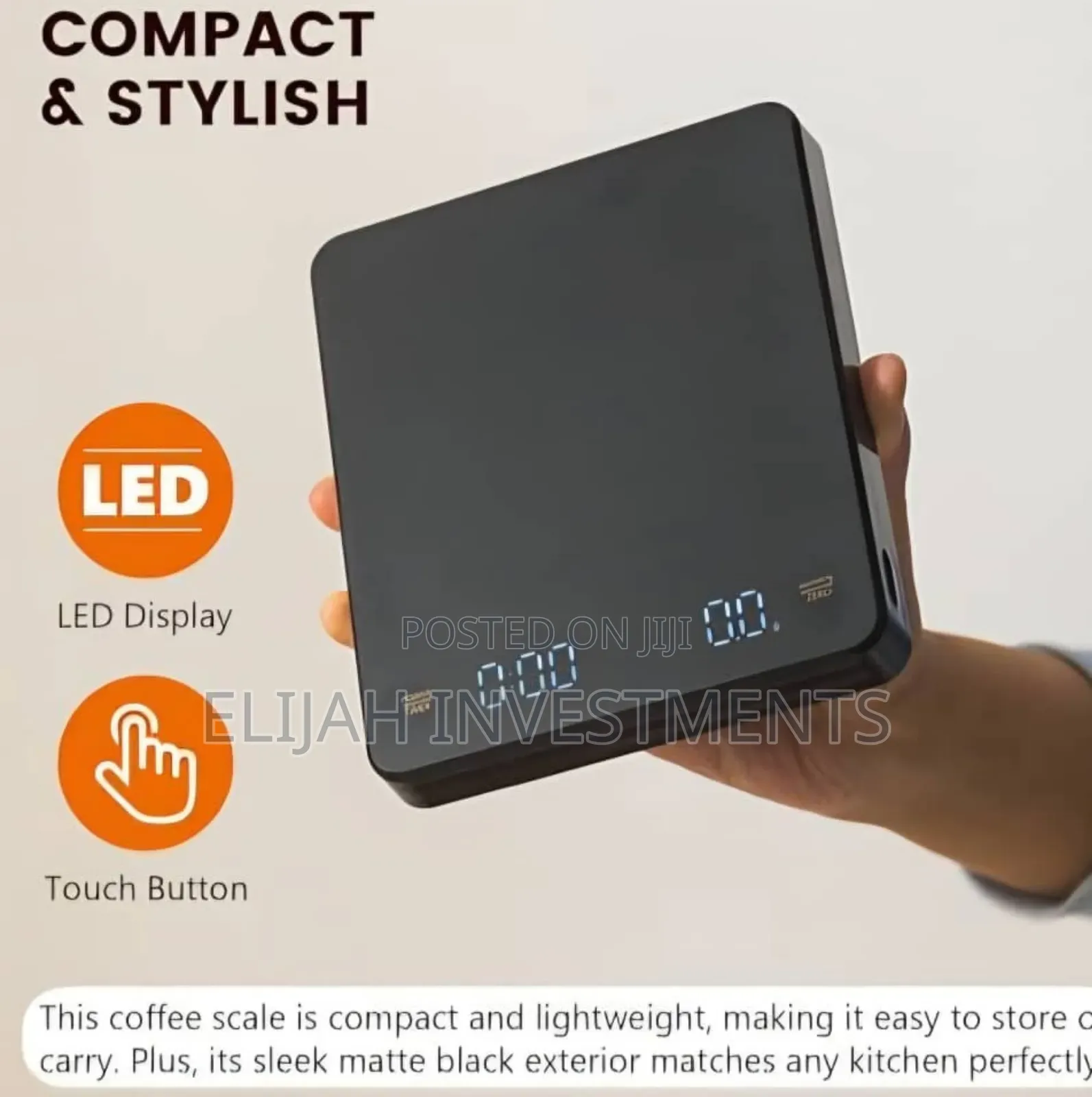 High Accuracy Mini Digital Coffee Scale