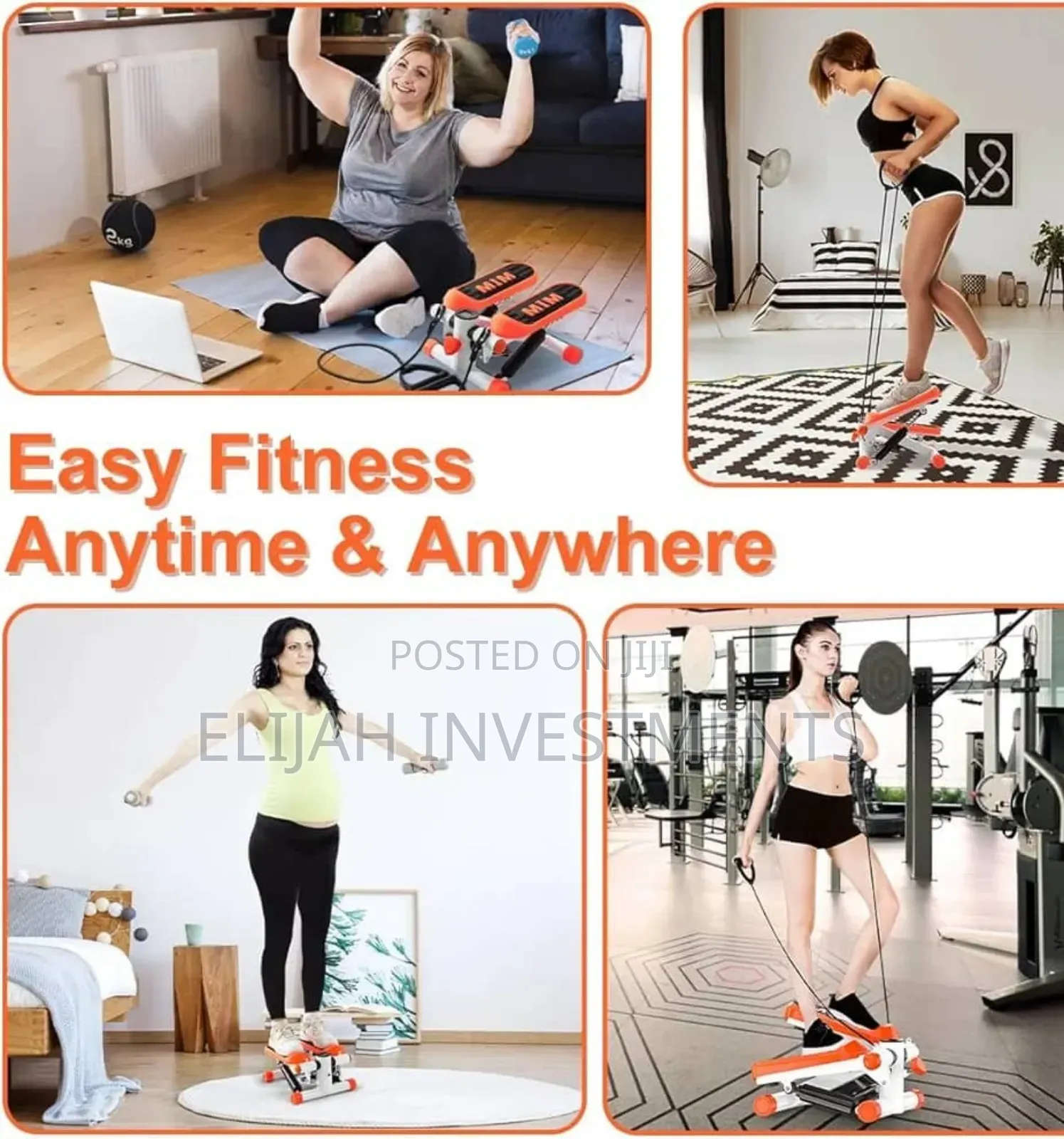 Mim Heavy-Duty Exercise Indoor Stepper Machine