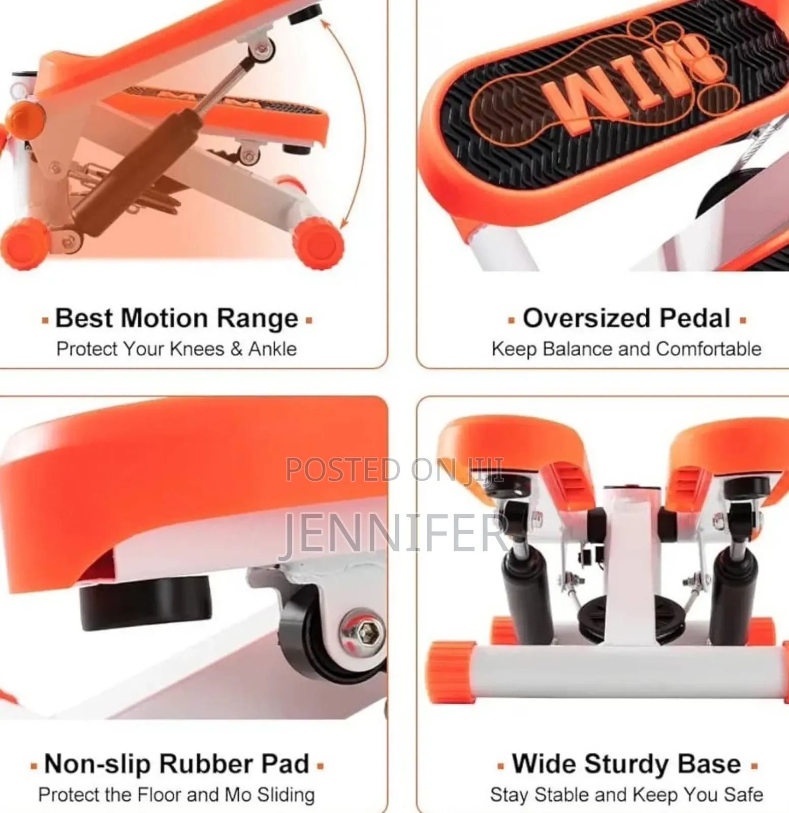 Mim Heavy-Duty Exercise Indoor Stepper Machine
