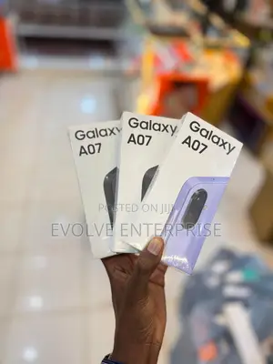 New Samsung Galaxy A07 4G 128 GB Black