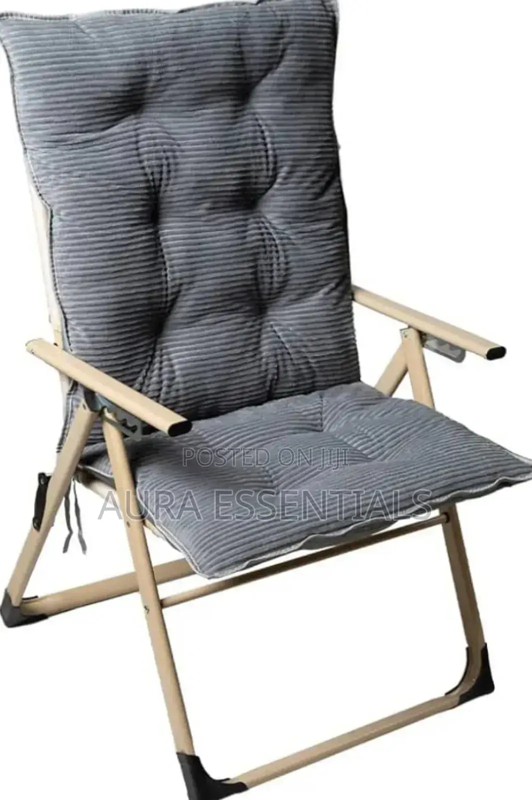 Luxurious- Heavy Duty Foldable Chair With Adjustable Positions