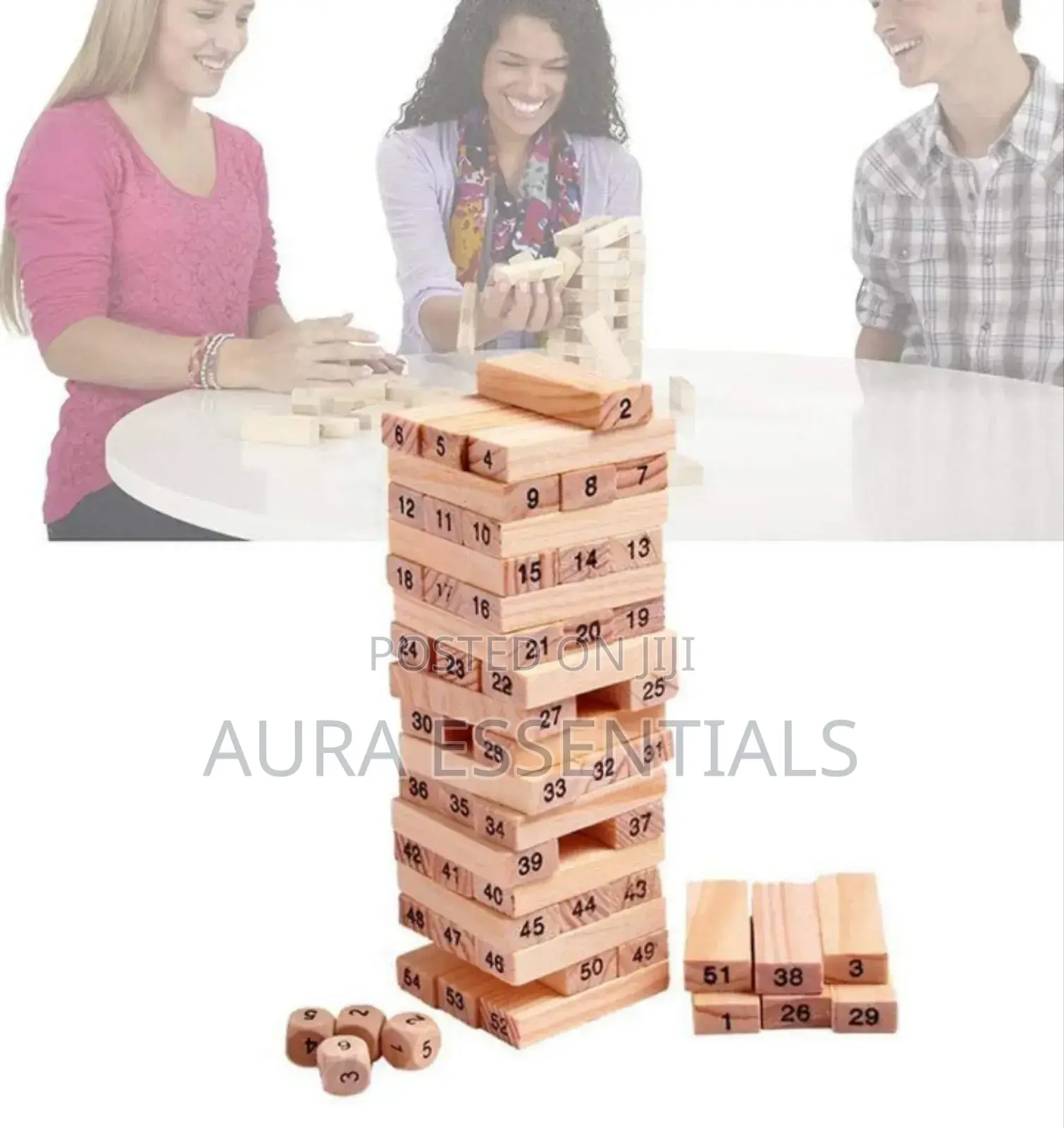 Original Wooden Jenga Blocks