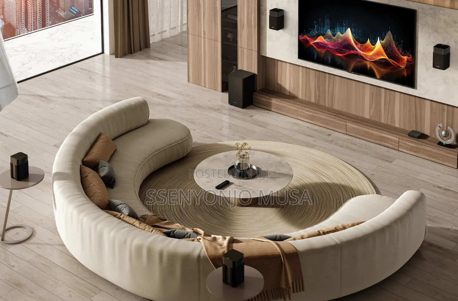 Hisense Ht Saturn 4.1.2ch Dolby Atmos/Dts:Xwireless Home Cinema System