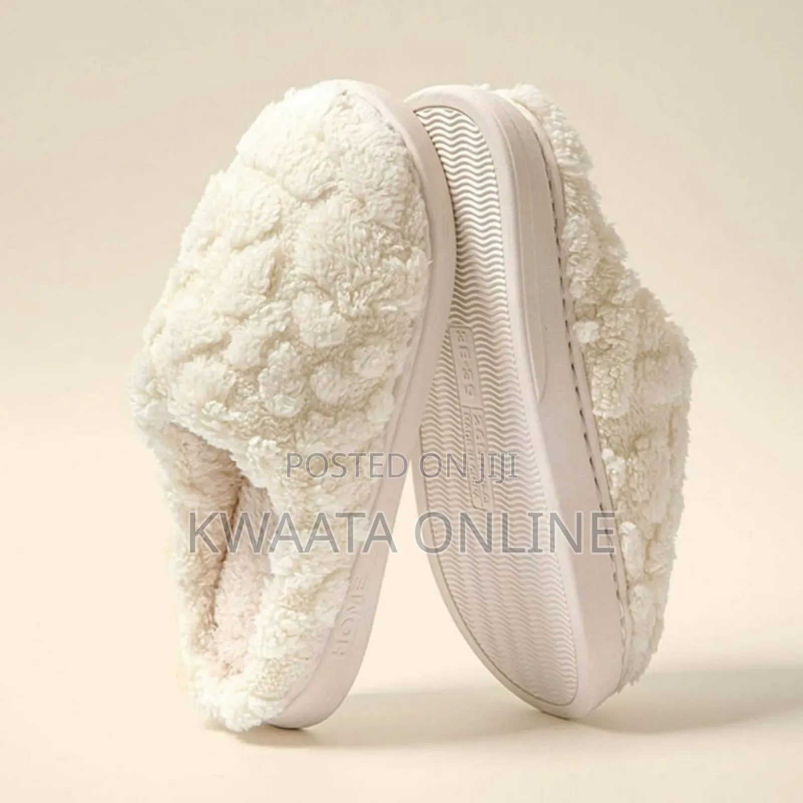 Soft Fleece Memory Foam House Slippers Plush Non-Slip Indoor Shoes