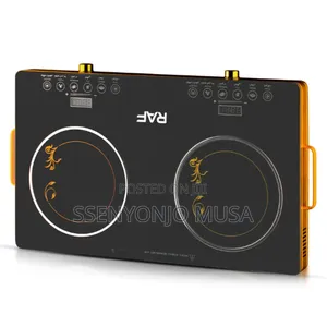Raf Double Digital Infrared Cooker – 3500w Dual Hotplate, Touch Knob
