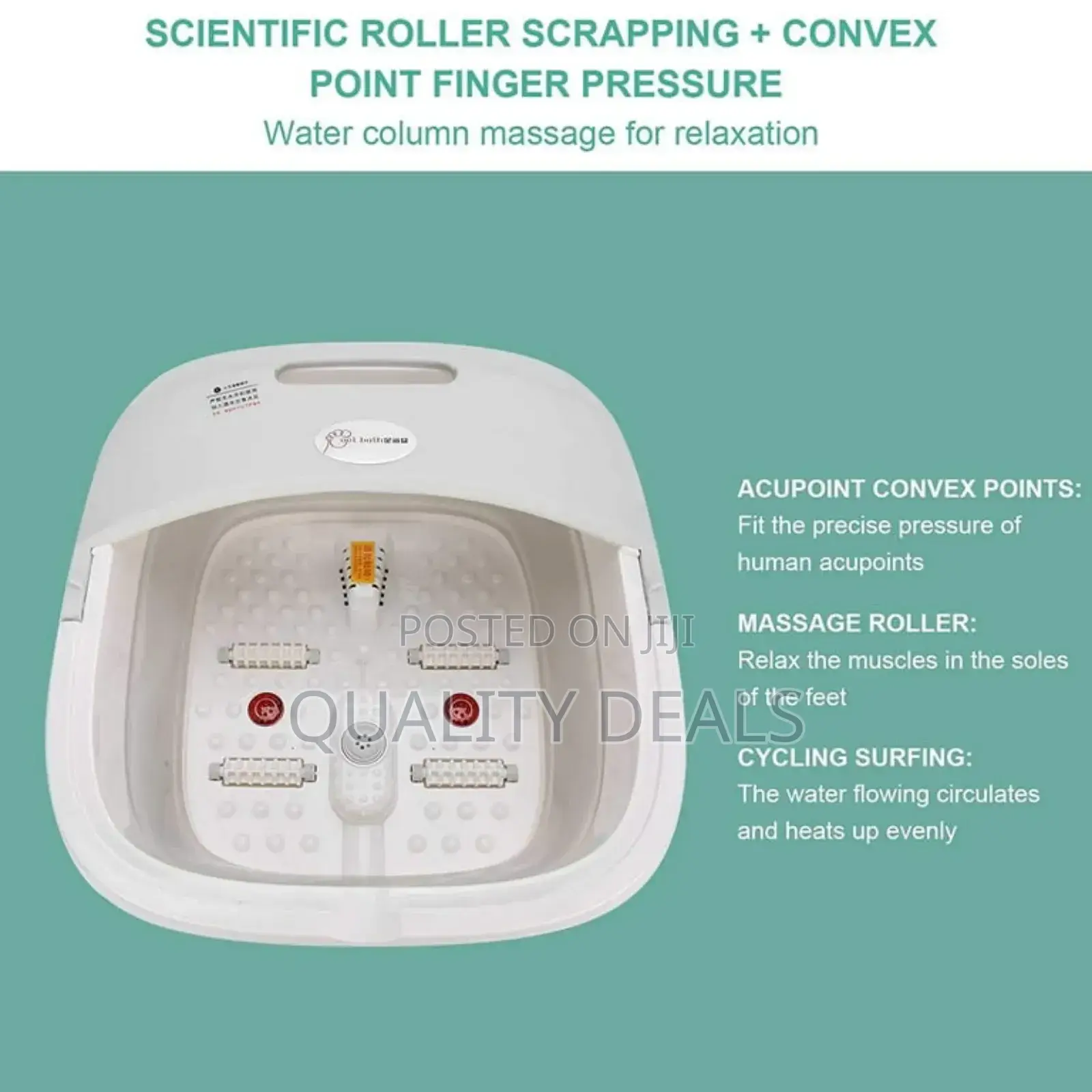 Folding Foot Spa Bath Massager