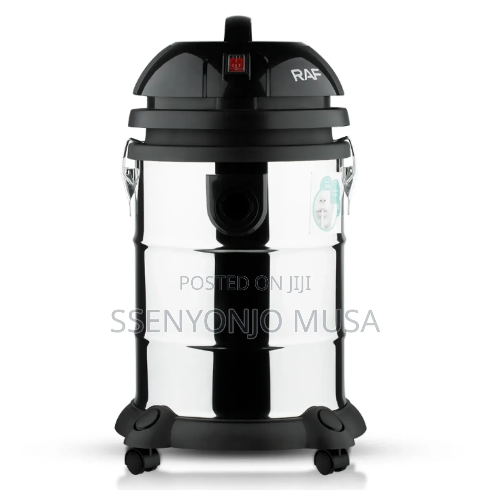 Raf 30l Commercial Wet Dry Vacuum Cleaner –3000w Metal Tank (R.8706)