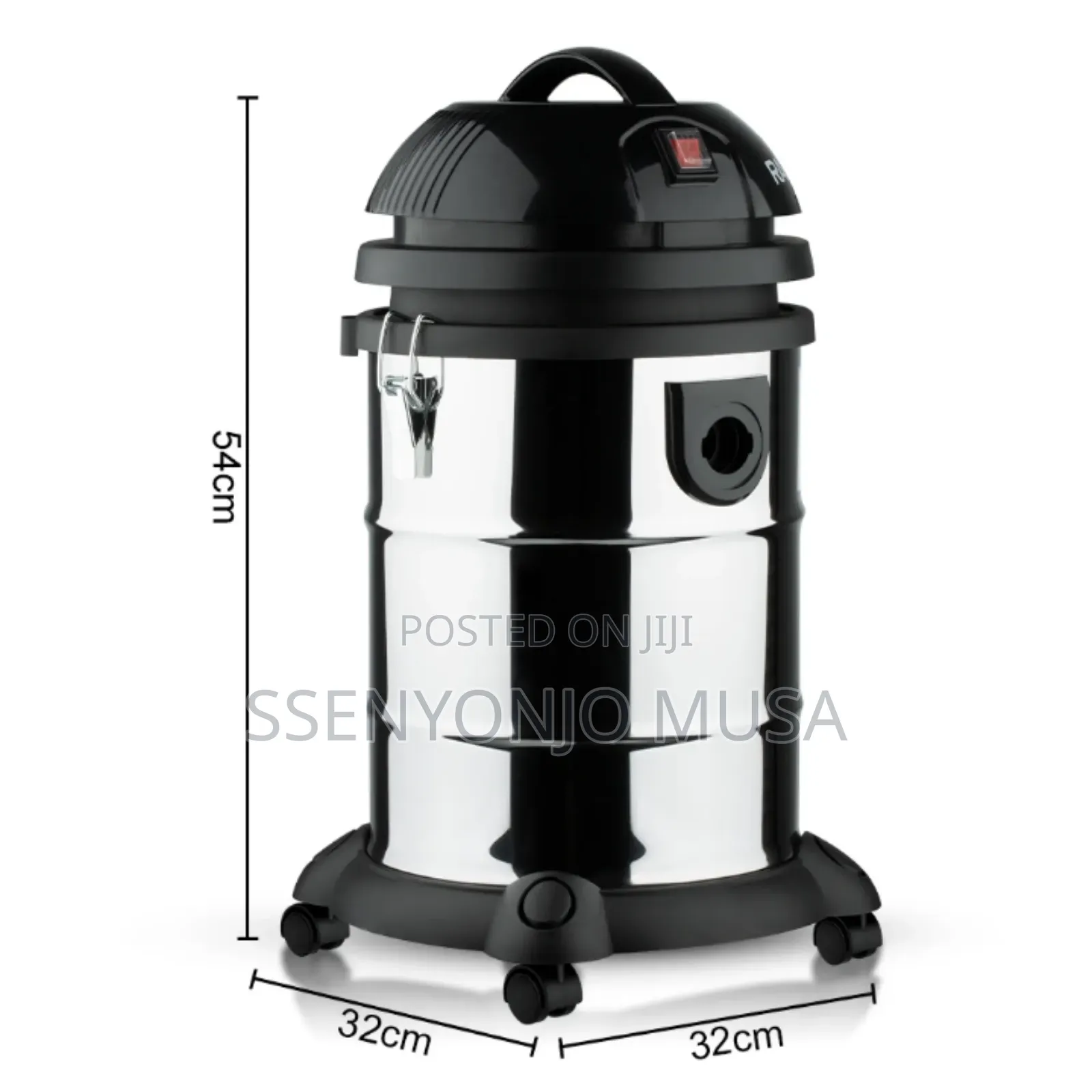 Raf 30l Commercial Wet Dry Vacuum Cleaner –3000w Metal Tank (R.8706)