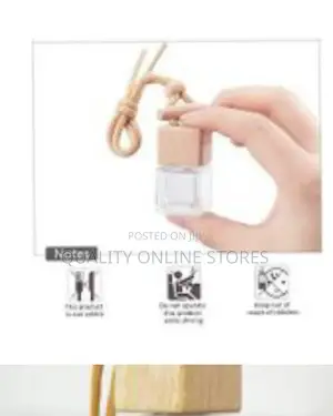 Car Hanging Perfume Diffuser Bottles Refillable