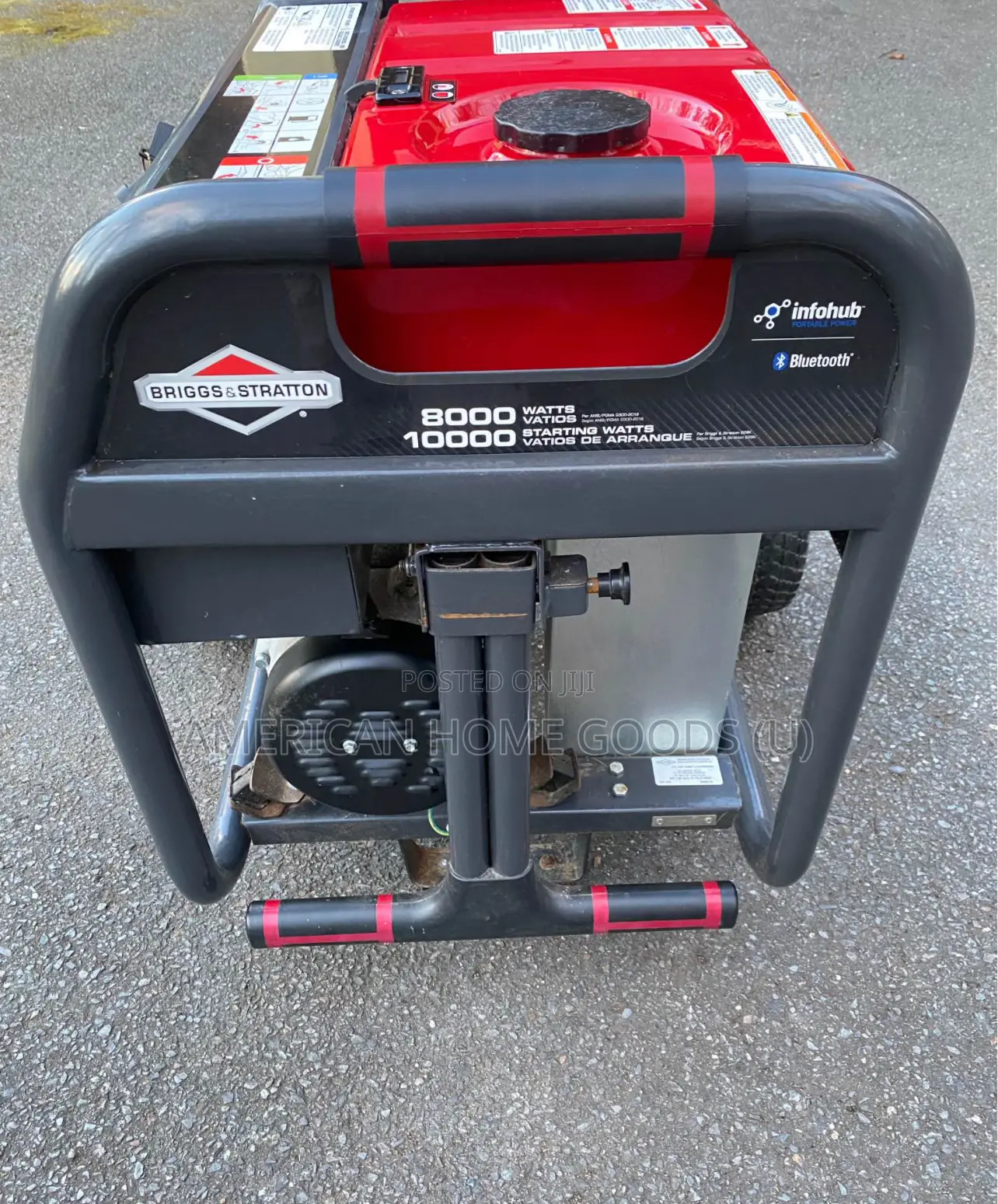 New Elite 8000 Watts Powerful Briggs Stratton Wifi Enabled Generator