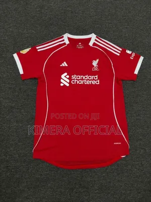 Liverpool Fc's Red Jersey. You'll Never Wear Alone. in Central Division