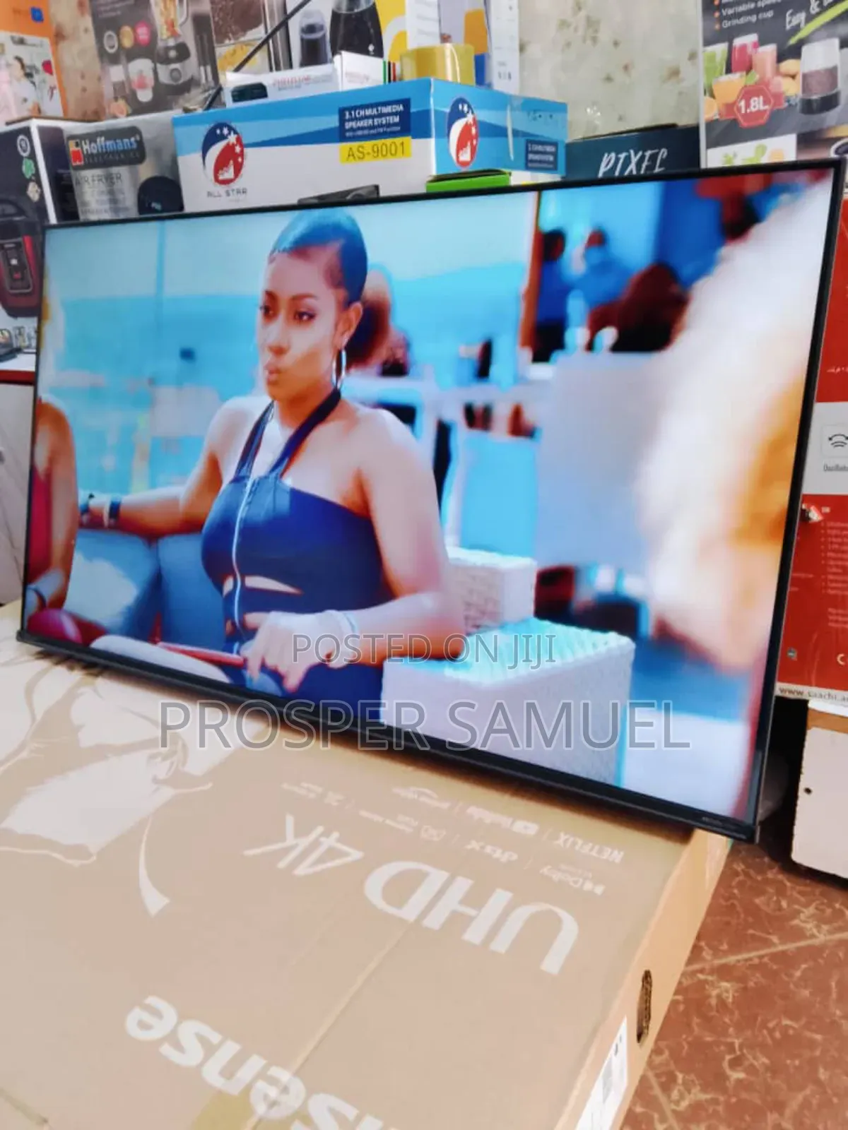55 Hisense Brand New Tv Uhd4k Flat Tv