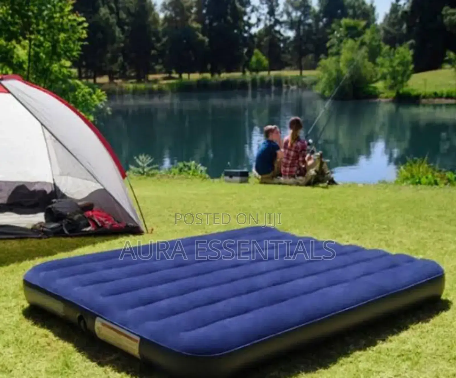 Intex Inflatable Mattress 4 by 6 With a Pump
