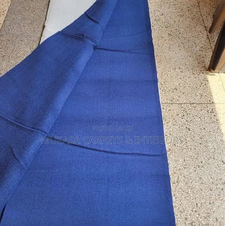 Blue-Woolen Carpet