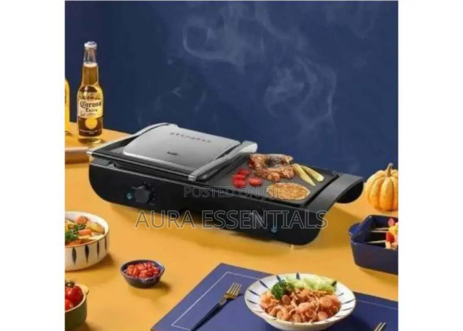 Sonifer 2 in 1 Electric Grill With Both a Baking Plate
