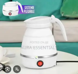Silicone Foldable Electric Travel Kettle