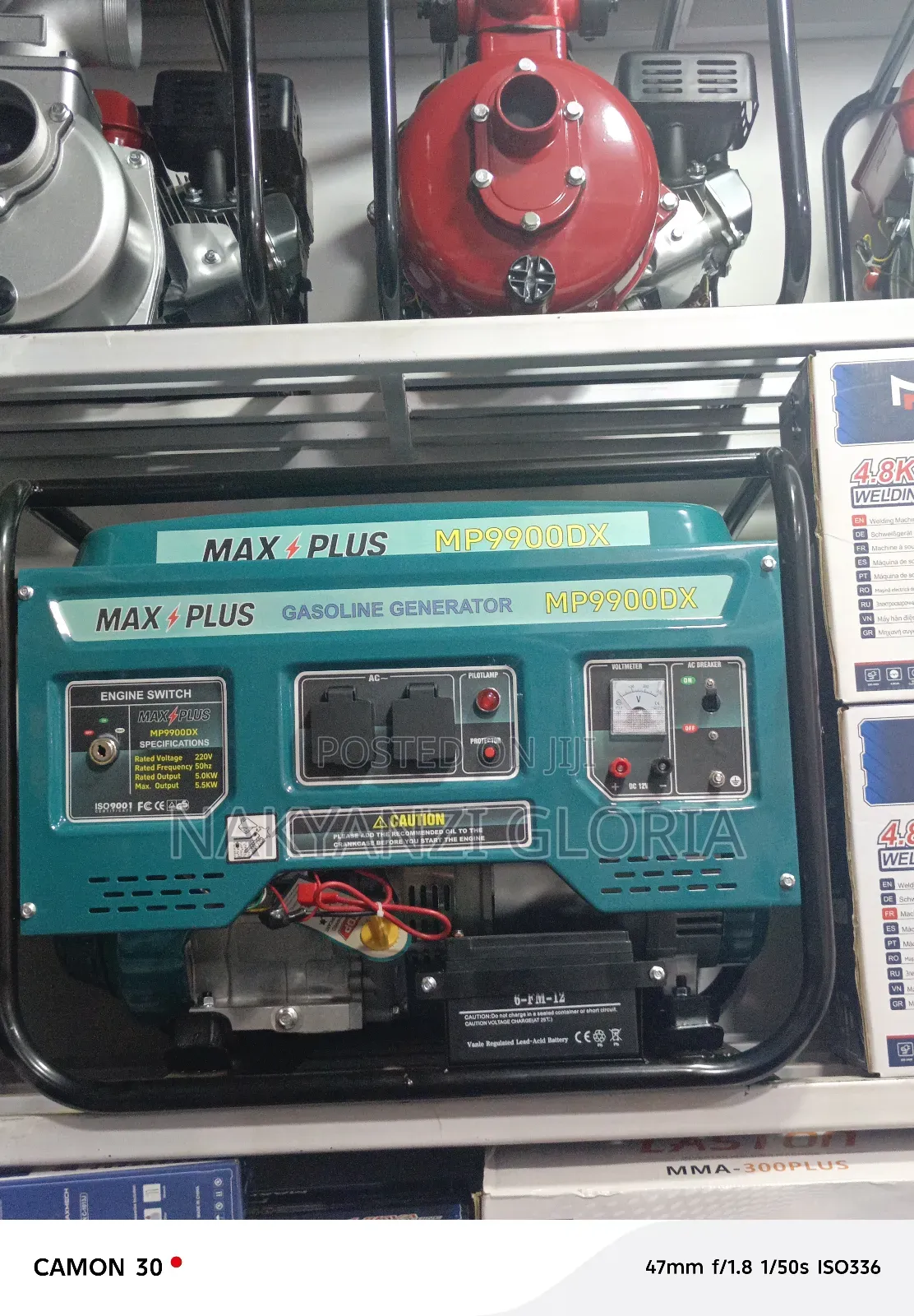 Max Plus ( Gasoline Generator) 5kva
