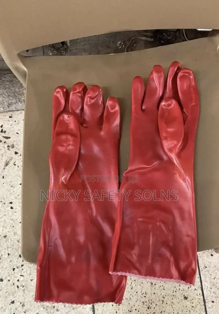 Pvc Gloves Heavy Duty 40cm/ Rubber Gloves